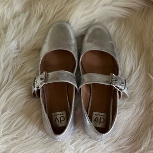 Dolce Vita Silver Mary Jane Shoes
